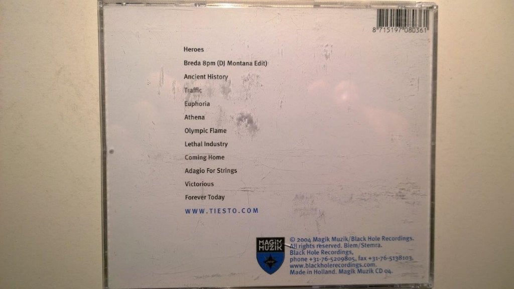 Tiësto - Parade Of The Athletes, Ophalen of Verzenden, Zo goed als nieuw