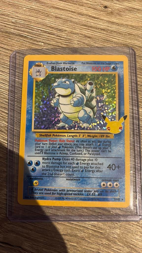 Blastoise, Hobby en Vrije tijd, Verzamelkaartspellen | Pokémon, Ophalen of Verzenden, Nieuw
