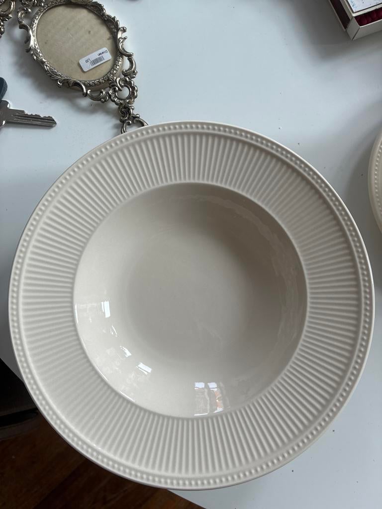 Wedgwood Windsor diep bord(6x) - z.g.a.n., Ophalen of Verzenden