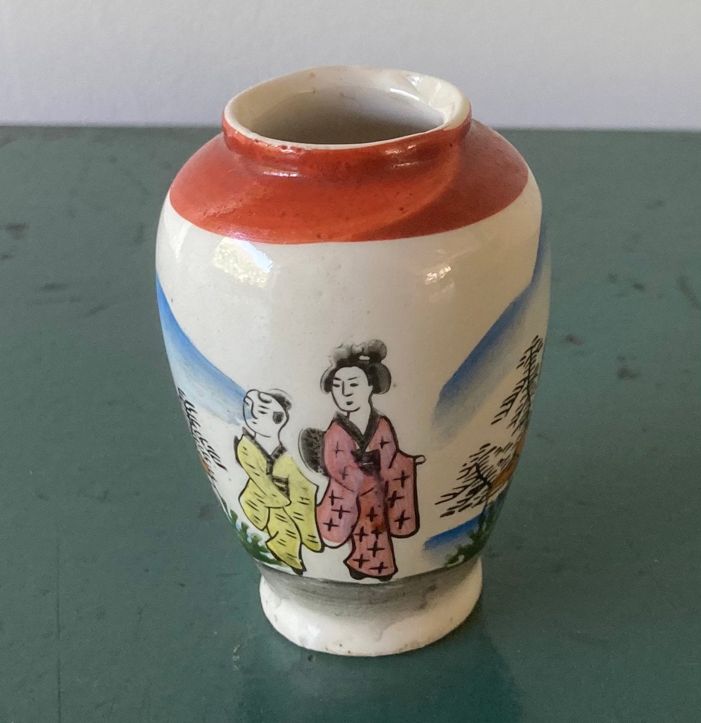 Vaasje mini Japans, Antiek en Kunst, Ophalen of Verzenden