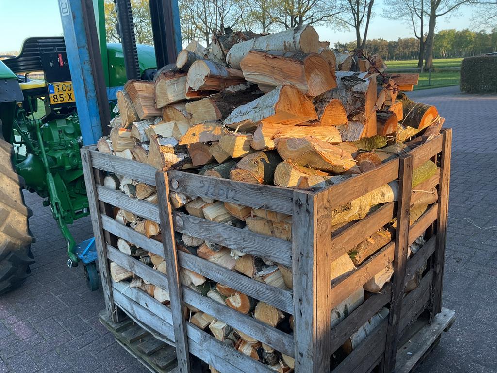 Brandhout/haardhout 100 euro, Tuin en Terras, Haardhout, Minder dan 3 m³, Ophalen of Verzenden
