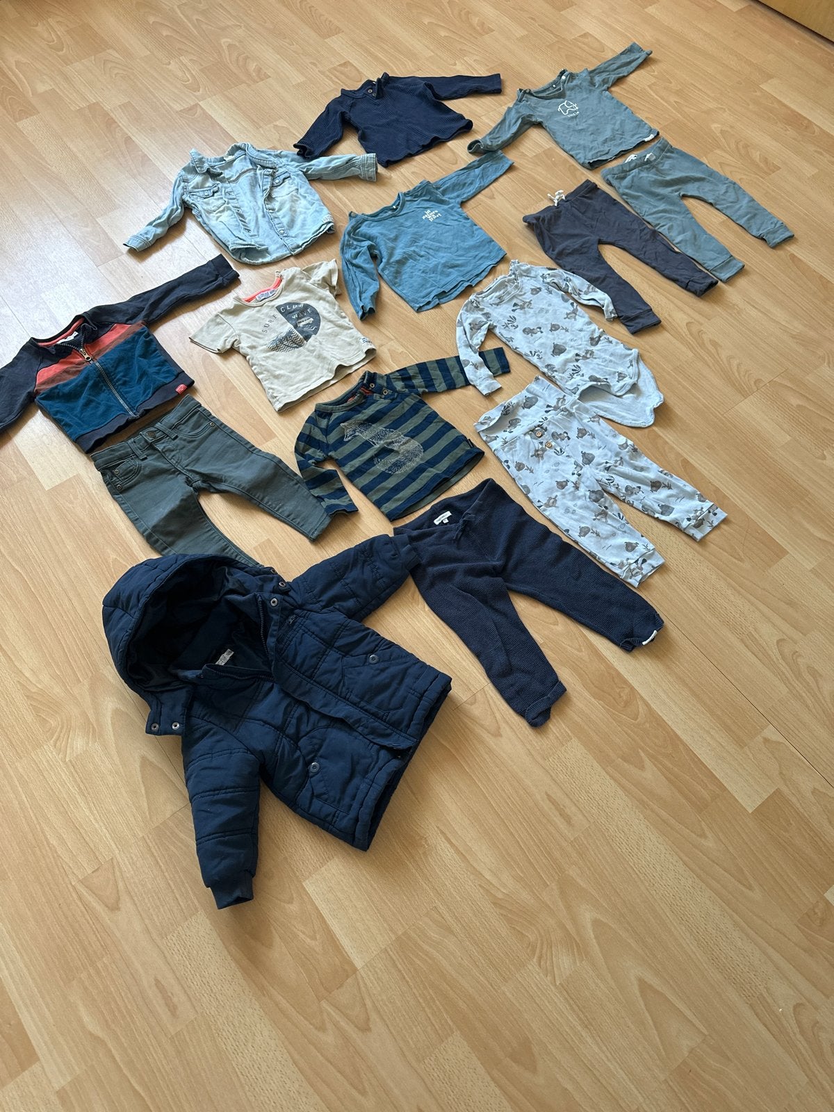 Groot kledingpakket Dirkje & Name it jongen maat 74, Ophalen of Verzenden, Gebruikt, Jongetje