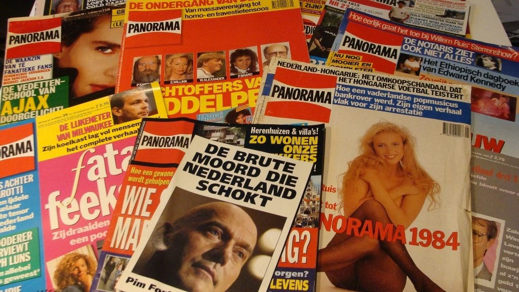 Oude nummers Panorama, Verzenden, Gelezen