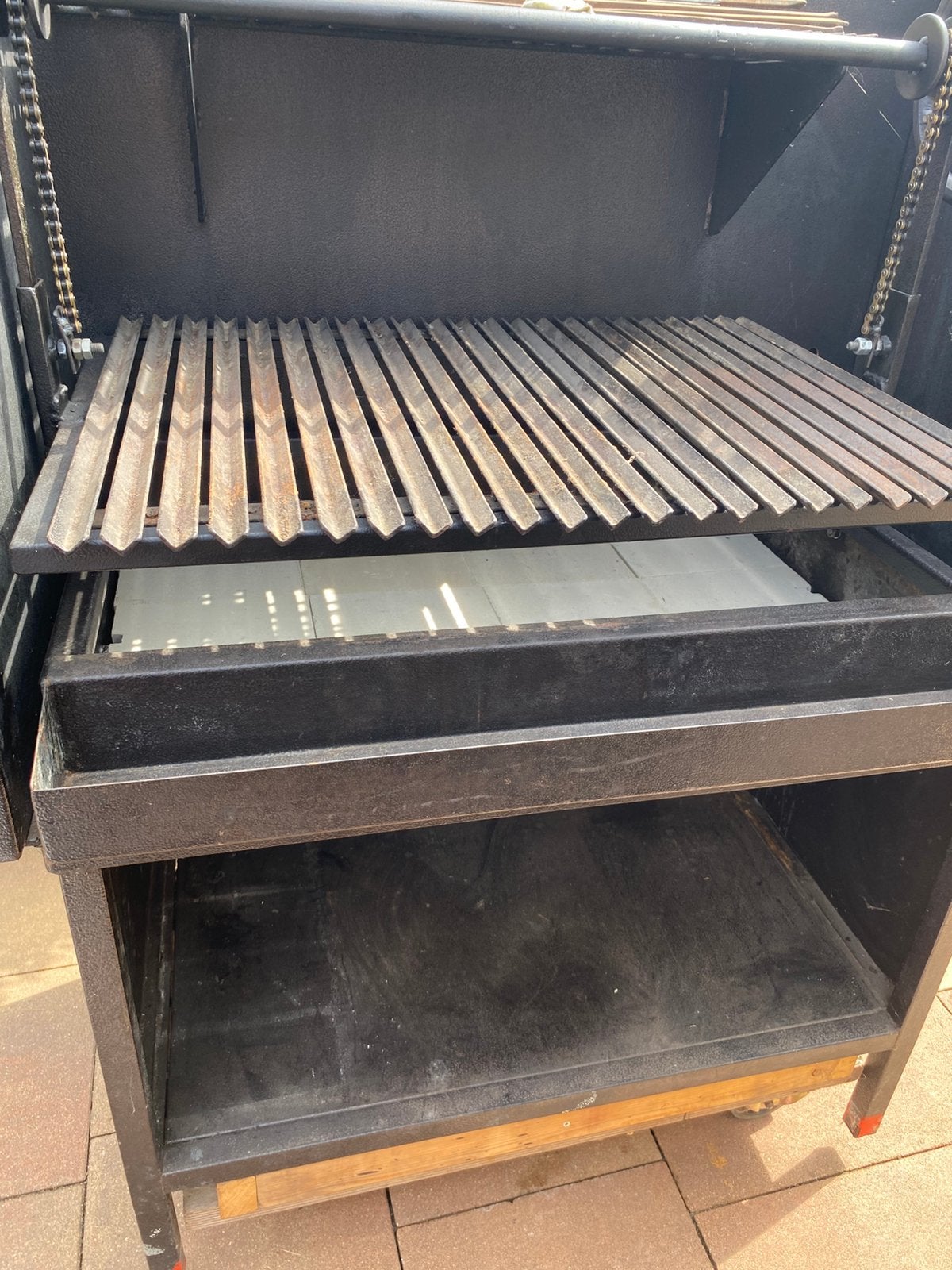 Te koop Grill Bbq Argentijnse Grill profi uitvoering, Ophalen, Zo goed als nieuw