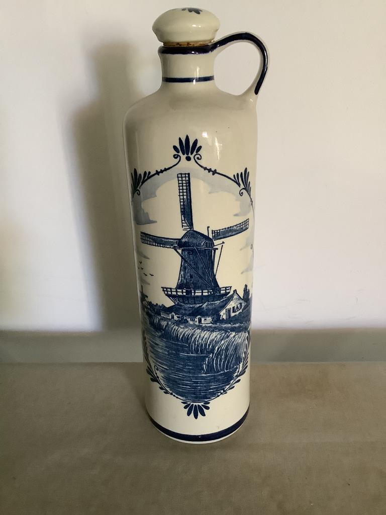 Delfts blauwe Bols jeneverkruik, Antiek en Kunst, Ophalen of Verzenden