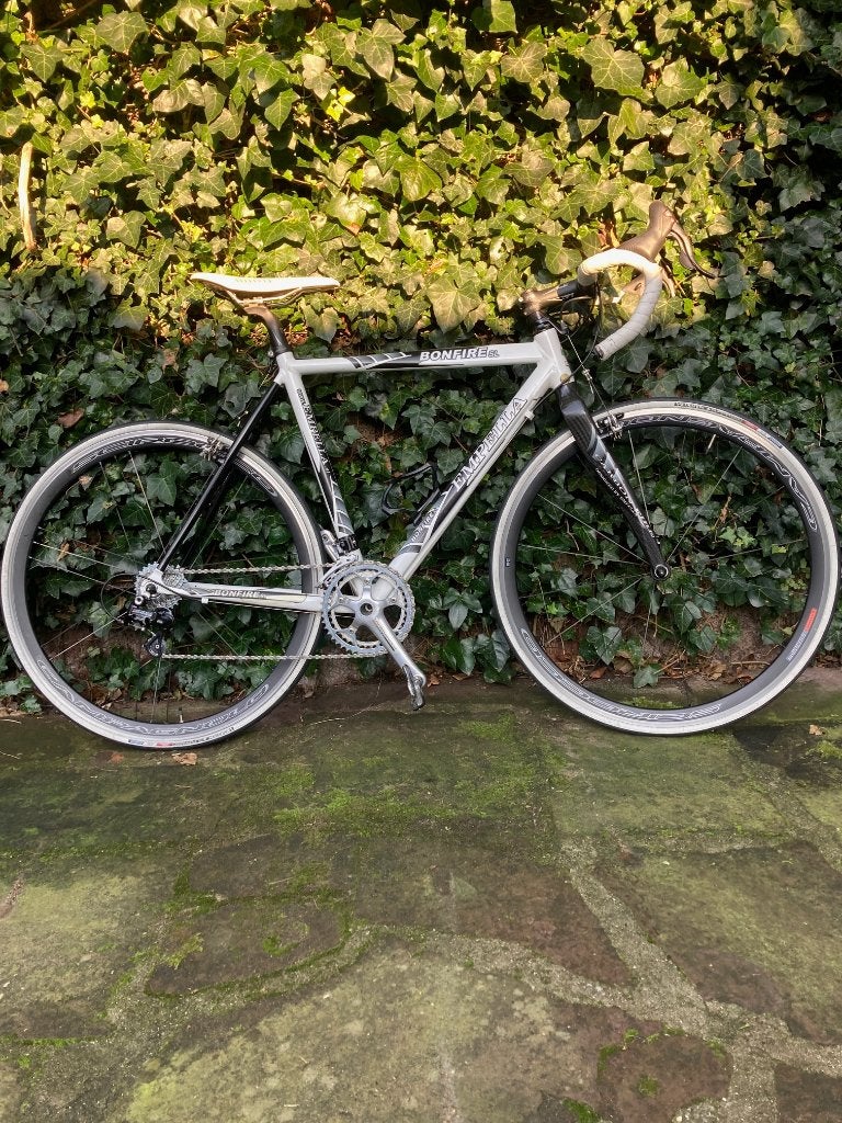 racefiets Empella 54, alu, campagnolo veloce 10speed, Fietsen en Brommers, Gebruikt, 26 inch, Aluminium, Meer dan 20 versnellingen