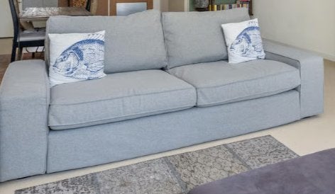 KIVIK 3-zits bank, grijs, IKEA, Ophalen, Gebruikt, Ikea KIVIK, Driepersoons