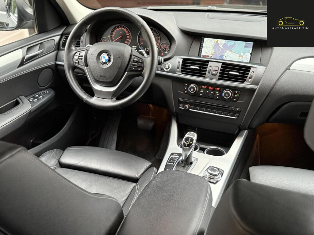 BMW X3 xDrive35i High Executive, Auto's, BMW, Automaat, 1780 kg, Gebruikt, Zwart