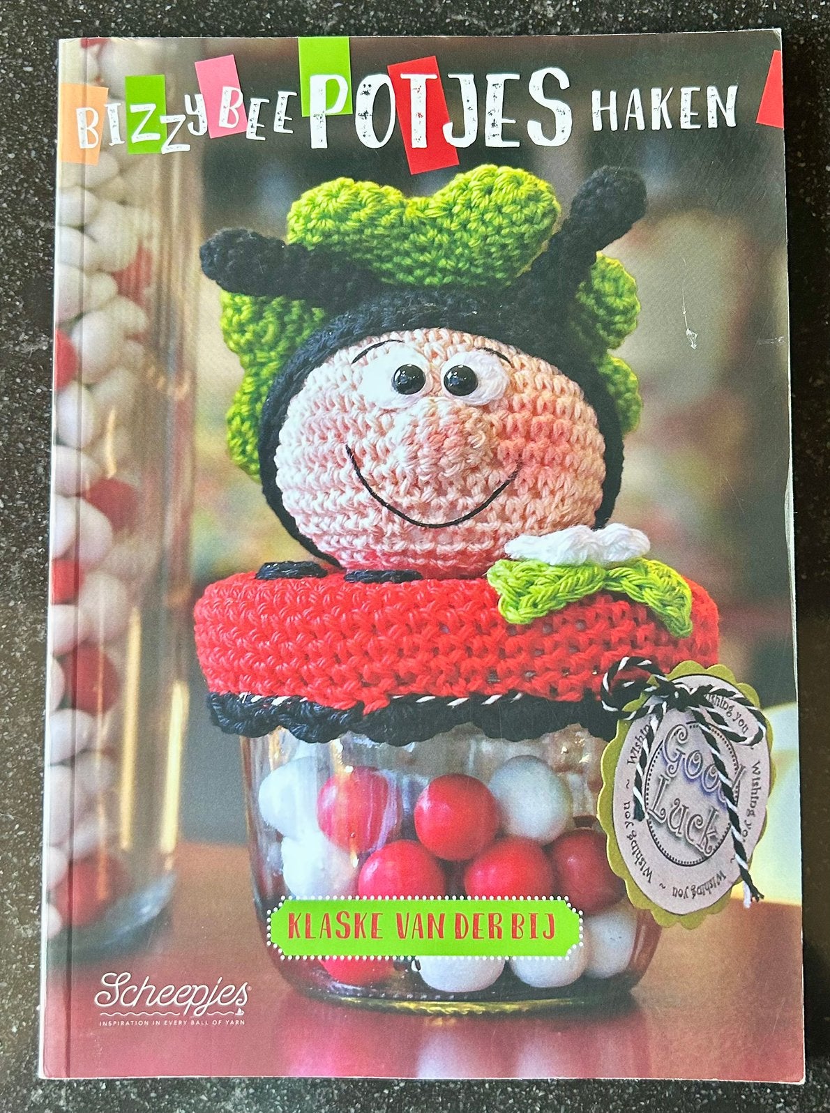 Klaske van der Bij - BizzyBee Potjes haken - Scheepjes, Breien en Haken, Ophalen of Verzenden, Zo goed als nieuw, Klaske van der Bij