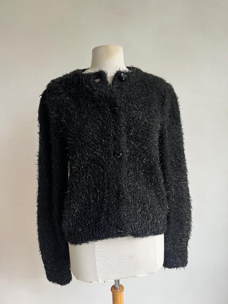Fabienne chapot vest maat m zwart, Kleding | Dames, Truien en Vesten, Maat 38/40 (M), Verzenden, Zwart, Zo goed als nieuw