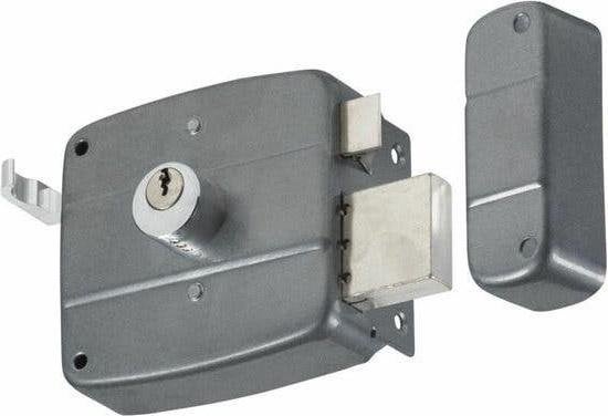 Axa oplegslot  7490 grijs D50 mm DR1/ L1  NIEUW, Overige thema's, Overige typen, Nieuw, Grijs