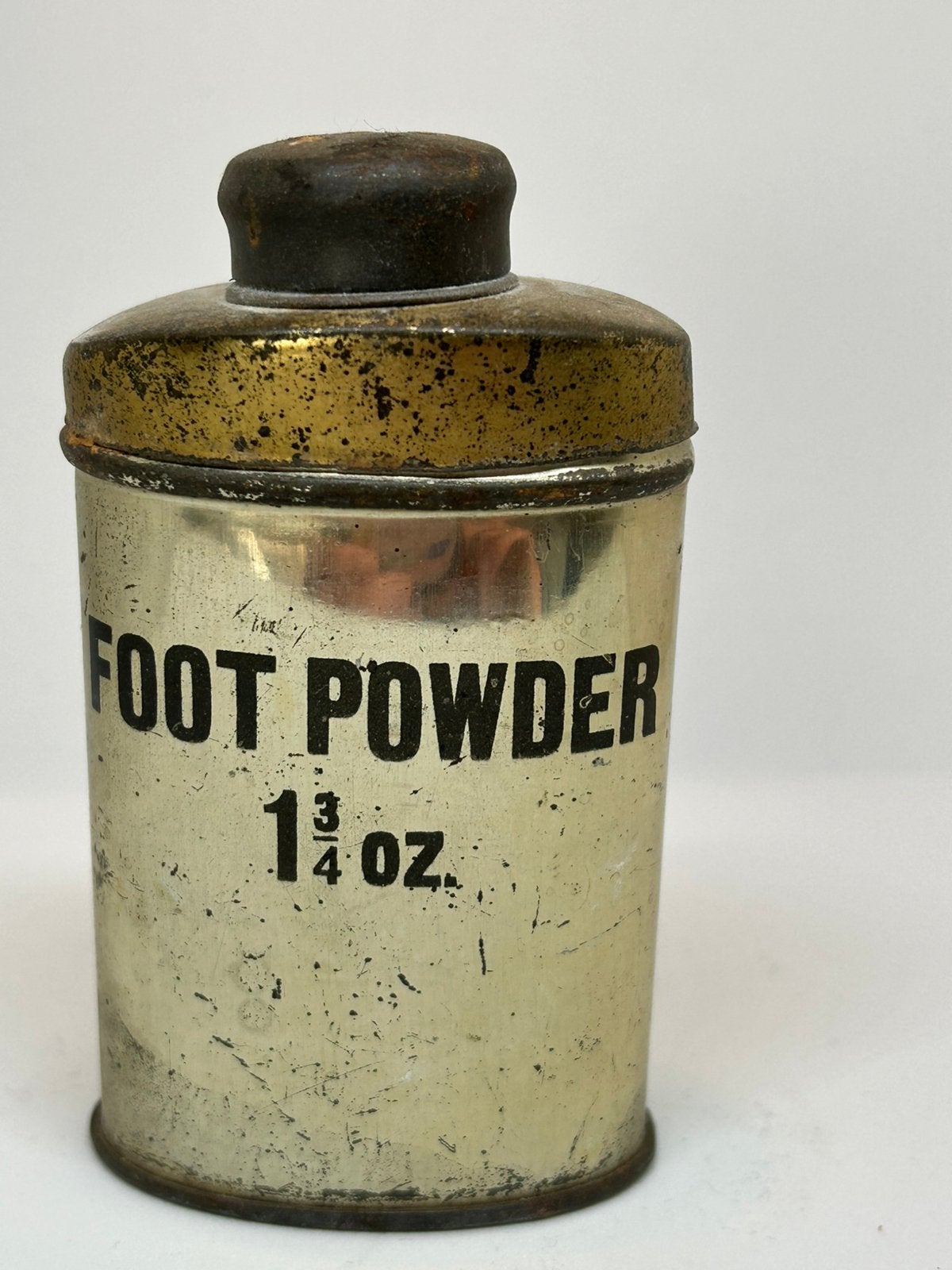 ORIGINAL FOOT POWDER TIN - Soldiers WWII Army Equipment, Verzamelen, Militaria | Algemeen, Ophalen of Verzenden, Landmacht, Nederland
