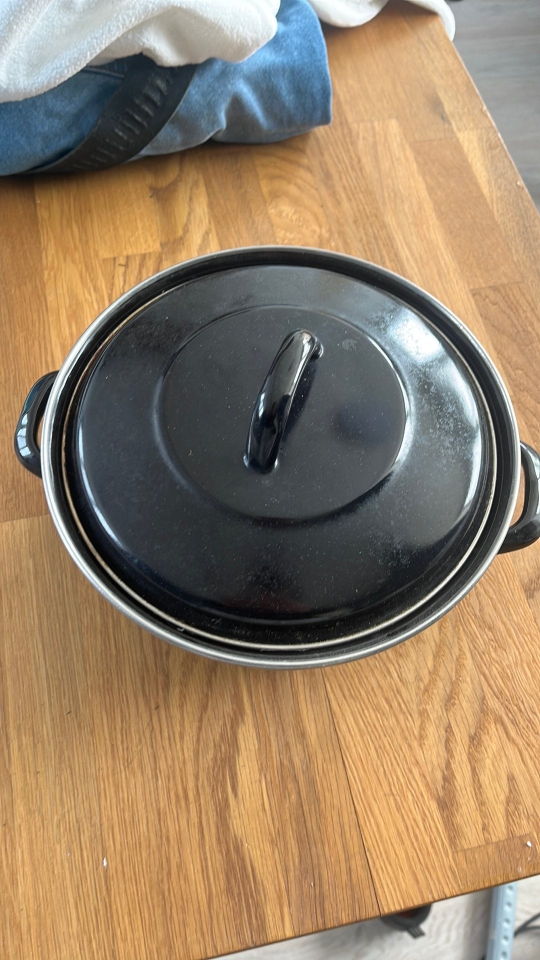 pan gratis af te halen. kookpan emaille, Ophalen, Gebruikt, Rvs, Kookpan of Snelkookpan