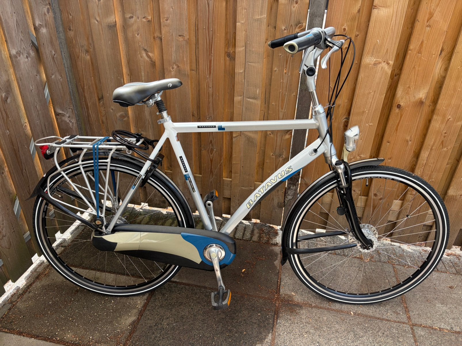 Herenfiets batavus weekend framemaat 61 cm 8 versnellingen, Ophalen, Gebruikt, Versnellingen, Batavus