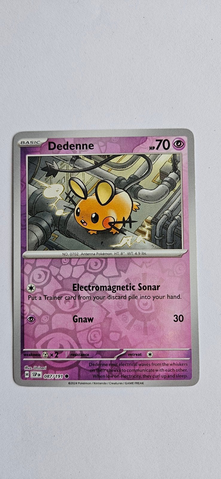 Pokémon Surging Sparks #87, Ophalen of Verzenden, Zo goed als nieuw