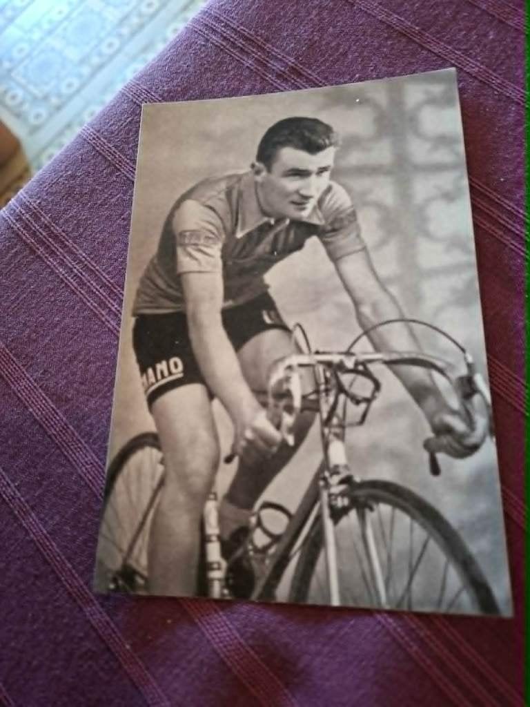 Foto (Repro) Giorgio Albani / Legnani, Ophalen of Verzenden, Zo goed als nieuw, Overige sporten, Poster, Plaatje of Sticker