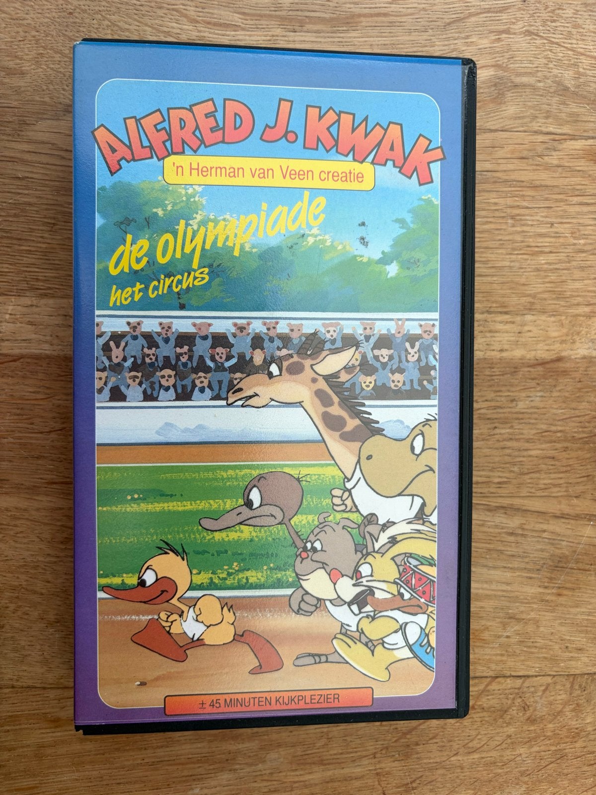 Alfred J. Kwak VHS: De Olympiade het circus, Alle leeftijden, Ophalen of Verzenden, Gebruikt, Overige genres