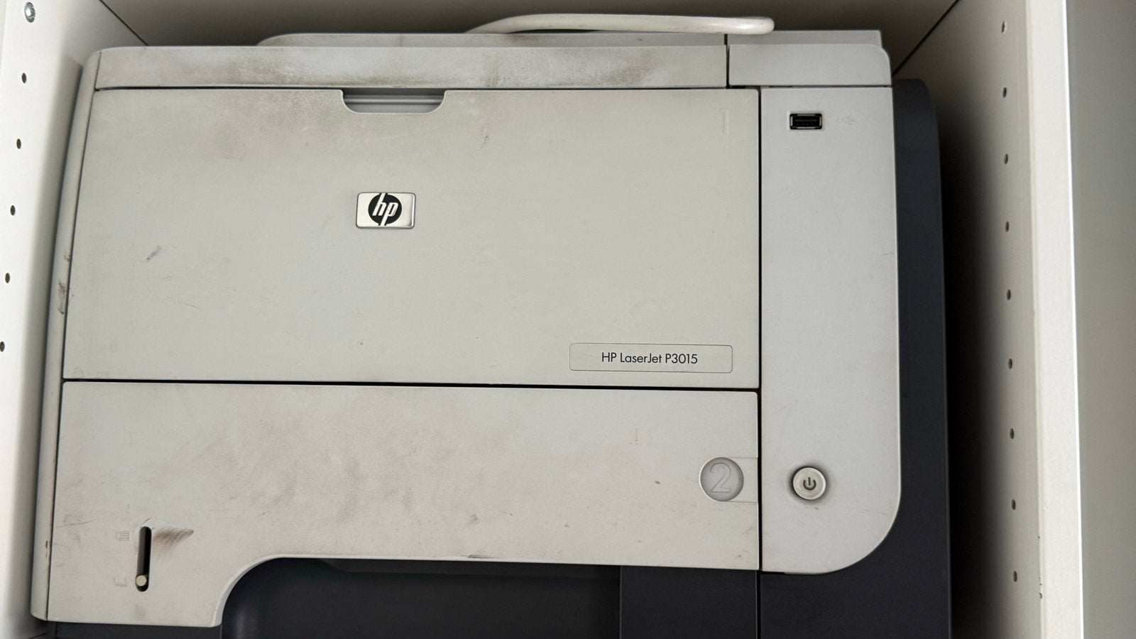 HP LaserJet P3015 Laserprinter - Gebruikt, Computers en Software, Printers, Ophalen, Zwart-en-wit printen, Gebruikt, Printer