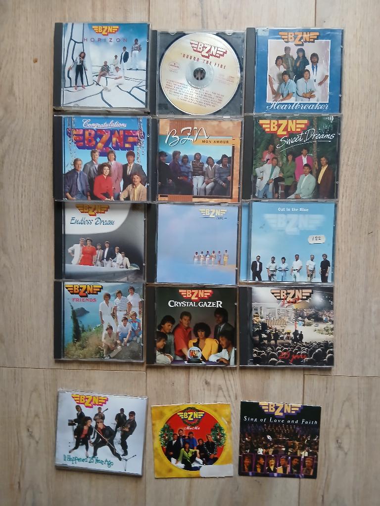BZN - CD's en CD-singles (15x), Ophalen of Verzenden, 1980 - 1989, Gebruikt