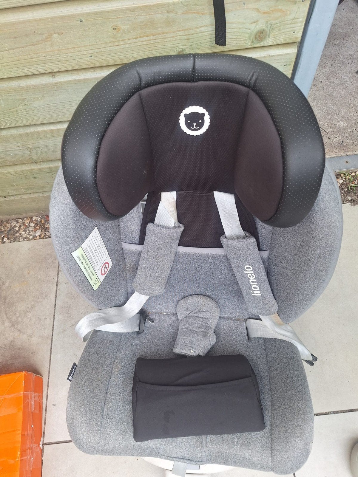 Lionelo Autokinderzitje, Kinderen en Baby's, Autostoeltjes, Autogordel of Isofix, Gebruikt, Verstelbare rugleuning, 9 t/m 36 kg