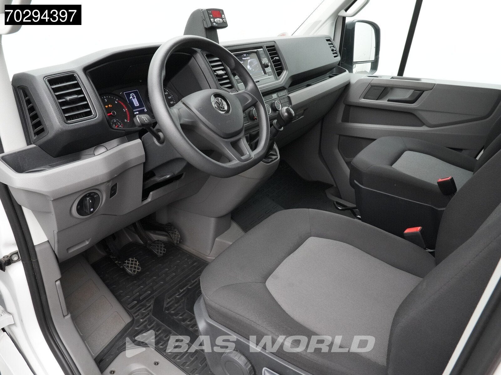 Volkswagen Crafter 177pk Koelwagen Carrier Viento 350 L4H3 A, Start-stop-systeem, Stof, Gebruikt, Euro 6