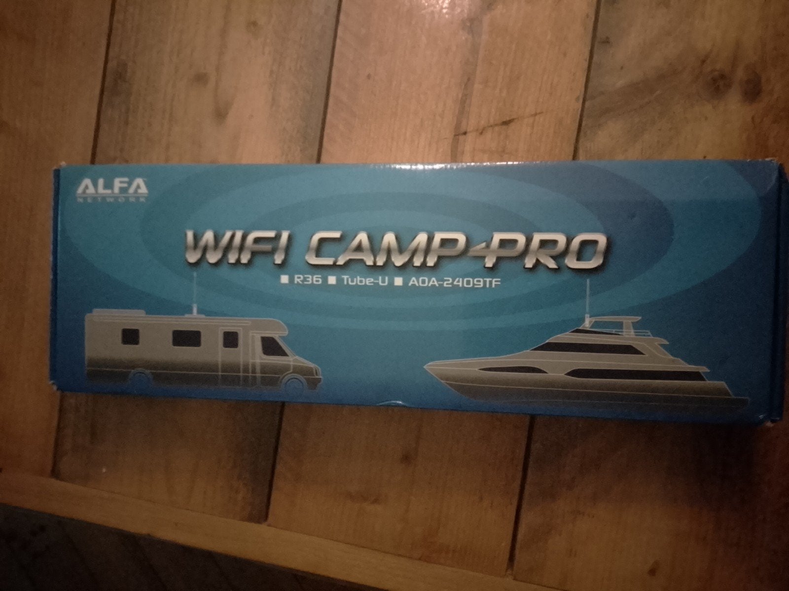 Alfa Wifi Camp Pro voor Boot, Caravan of Camper., Ophalen of Verzenden, Gebruikt, Alfa netwerk