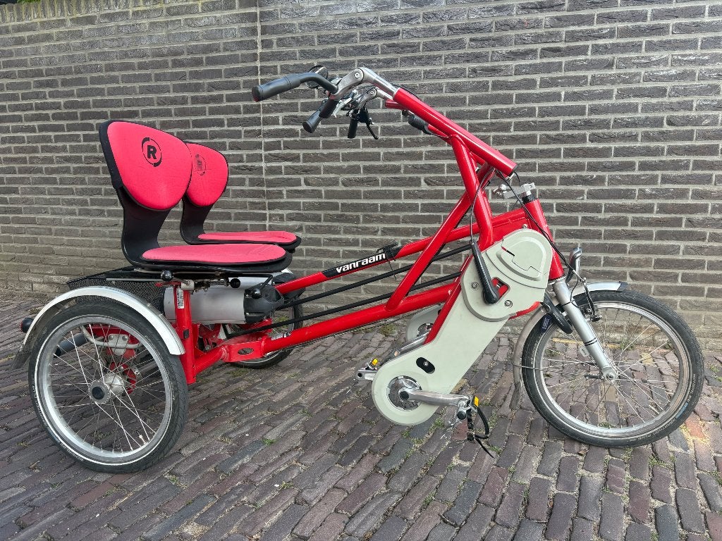Van Raam Fun2Go Duofiets 2x 880 wh accu, Ophalen of Verzenden, Gebruikt, Schijfrem, Van Raam