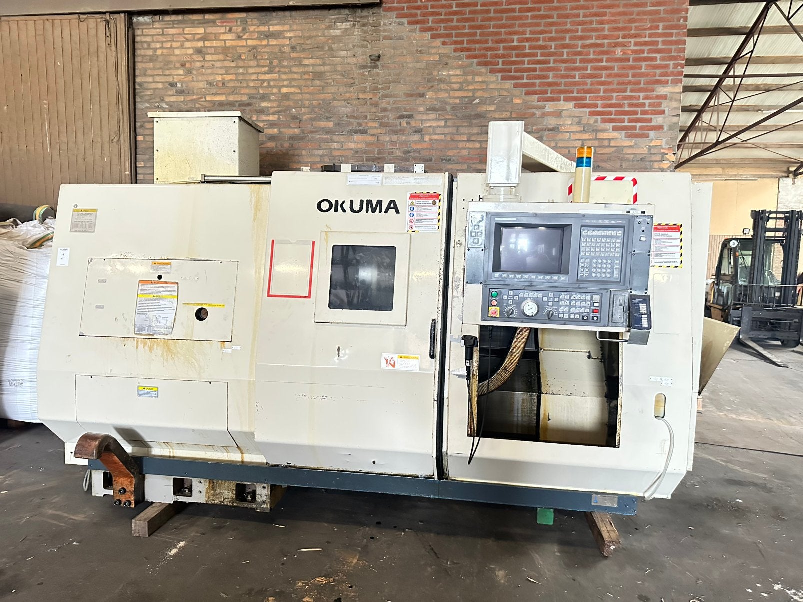 Okuma CNC Draaibank met OSP-U100L Besturing, Ophalen of Verzenden