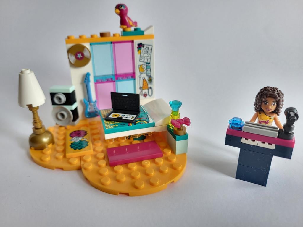 LEGO Friends 41341 Andrea's slaapkamer, Ophalen of Verzenden, Zo goed als nieuw, Complete set, Lego