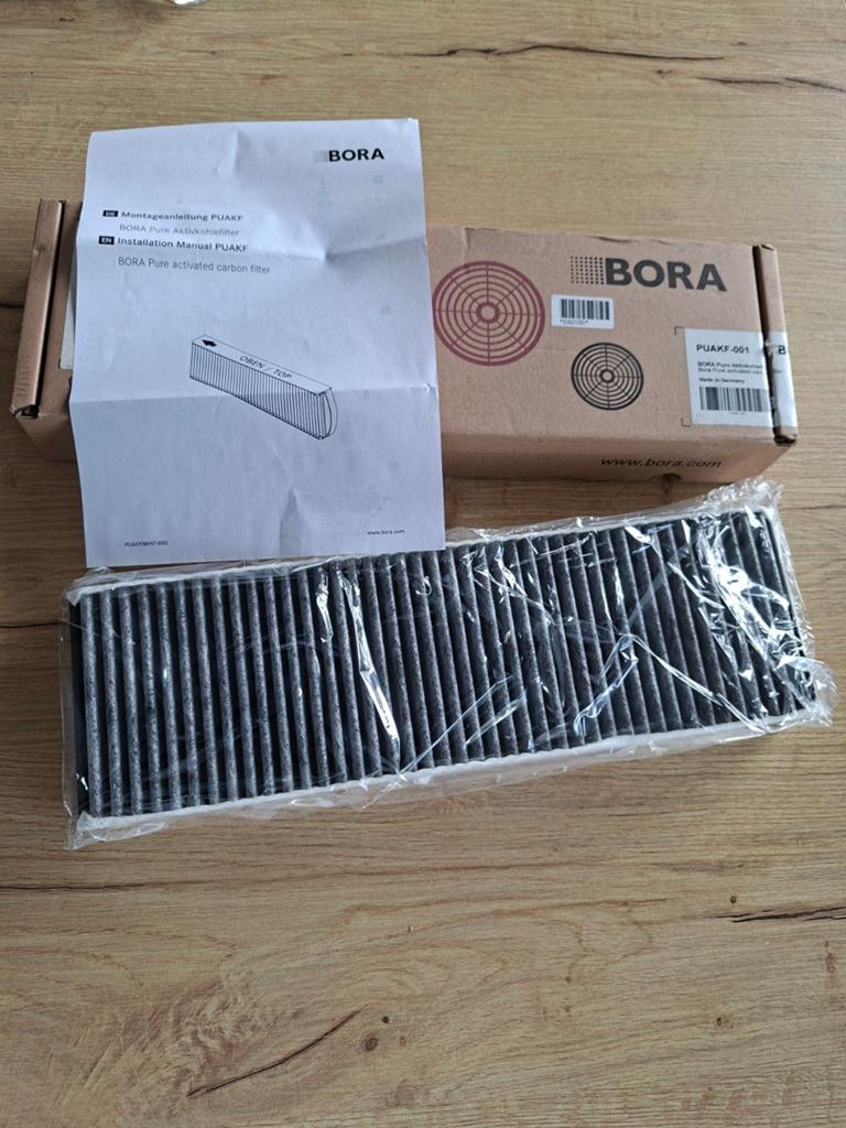 Origineel BORA actieve koolfilter – nieuw in verpakkin, Ophalen of Verzenden, Nieuw, 600 tot 800 m³ per uur, Overige typen