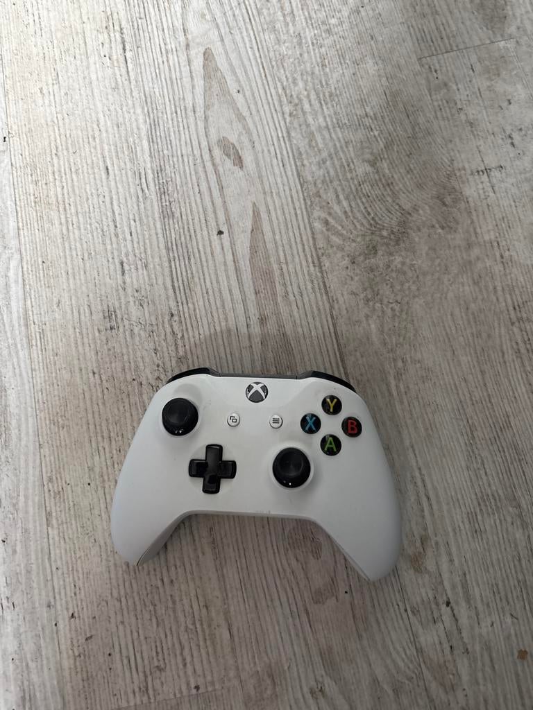 Witte Xbox One Controller - Draadloos, Spelcomputers en Games, Spelcomputers | Xbox | Accessoires, Gebruikt, Xbox One, Controller