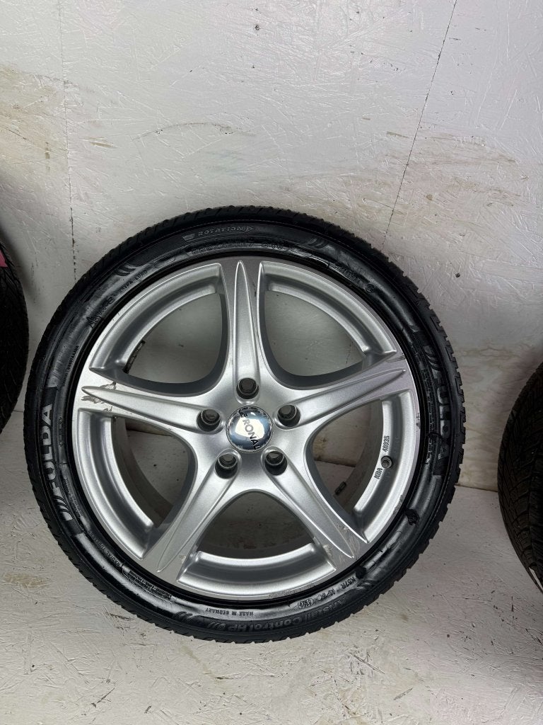Kia xceed velgen 17" 5x112 winterset Honda Mazda Toyota set, Auto-onderdelen, Banden en Velgen, Niet ingevuld, Gebruikt, Banden en Velgen