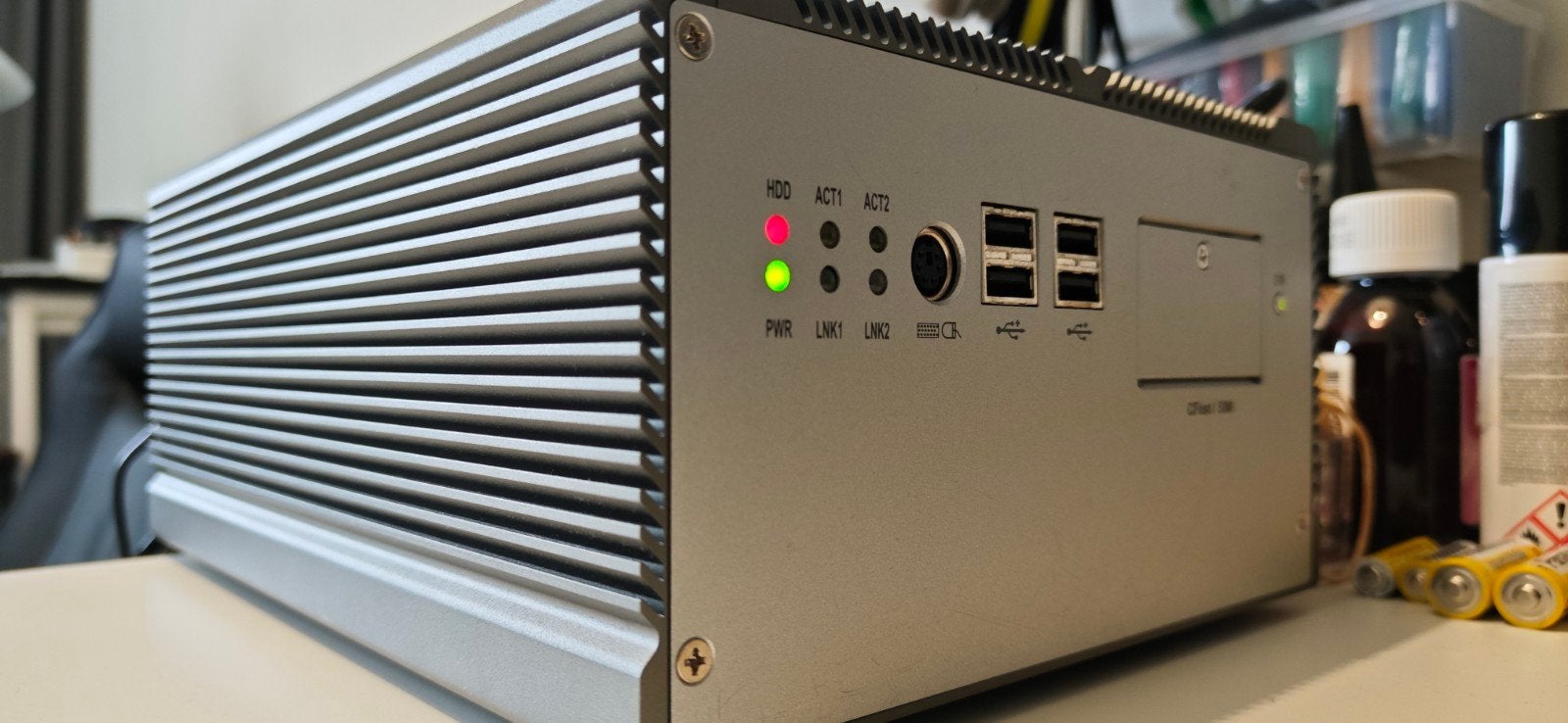 Industrial PC, passive cooling, home server lab, Ophalen of Verzenden, Gebruikt