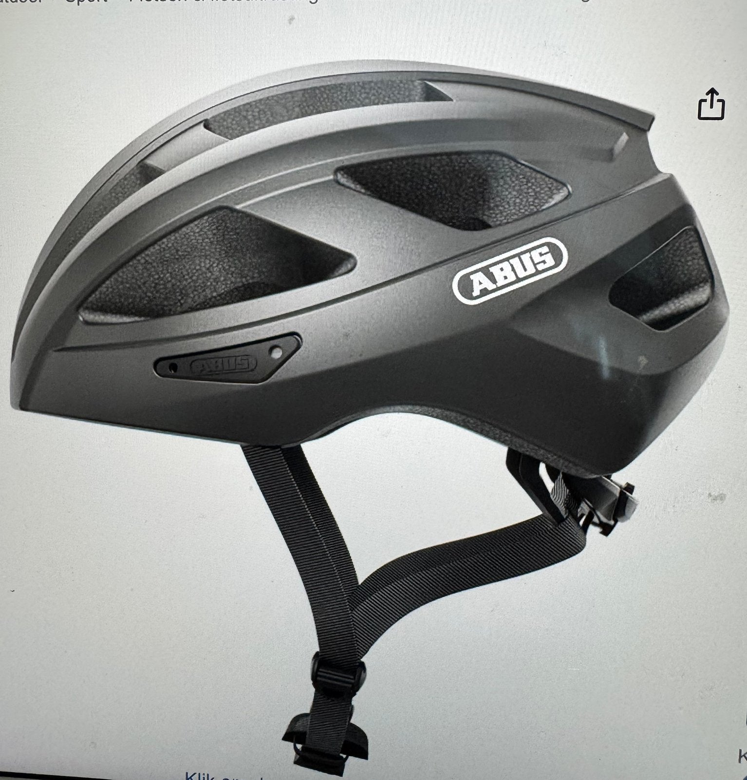 Abus Macator fietshelm nieuw, Fietsen en Brommers, Fietsaccessoires | Fietshelmen, Ophalen, Zo goed als nieuw, L, Heer of Dame