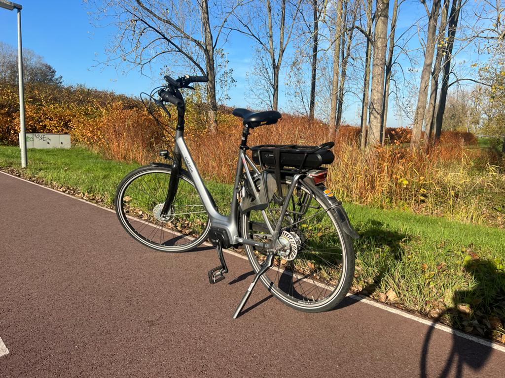 Gazelle Orange C7 elektrische fiets, Fietsen en Brommers, Elektrische fietsen, Gebruikt, Ophalen of Verzenden, 47 tot 51 cm, 50 km per accu of meer