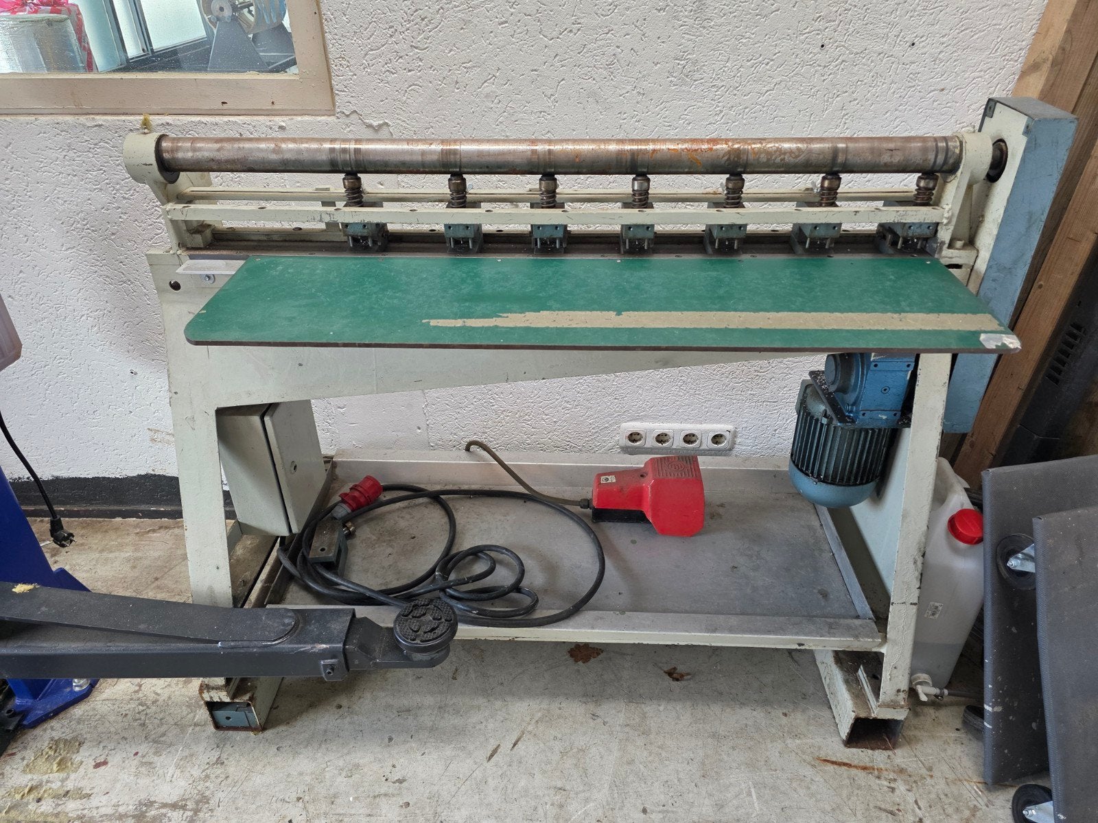 Pons machine 1250mm, Ophalen