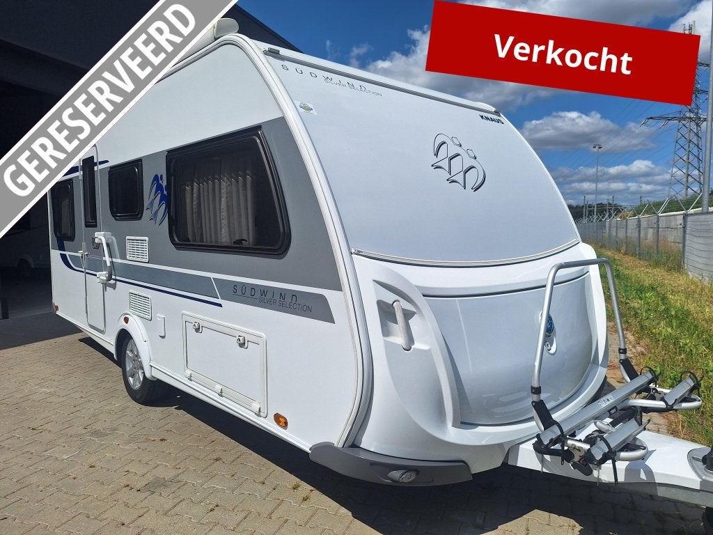 Knaus Sudwind Silver Selection 500 EU - Mover - Luiffel, Caravans en Kamperen, Rondzit, Particulier, 5 tot 6 meter, Knaus
