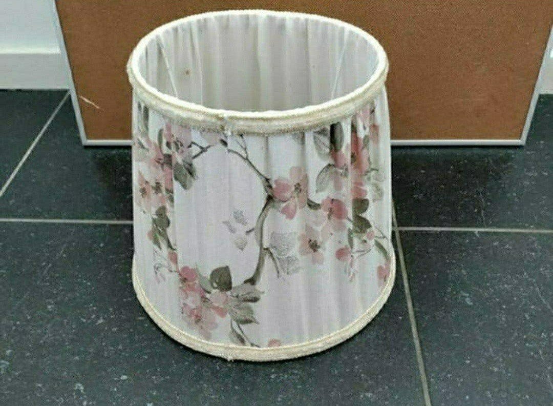 LampenKap,Gebloemd,Vintage,tafellamp,Lamp,kap,bloem,Brocante, Tafellamp, Meerkleurig, Rond, Ophalen of Verzenden