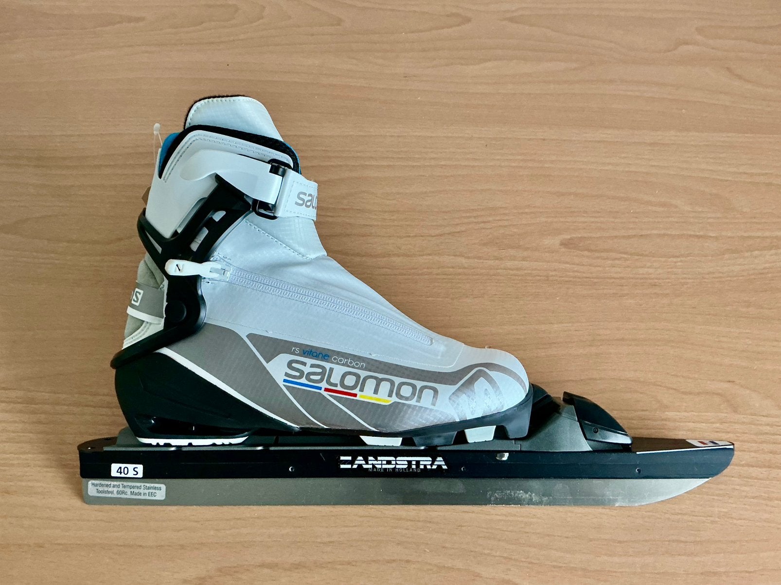 Salomon Clicknoren Maat 38 - Nieuw met ijzers, Sport en Fitness, Klapschaats, Onbekend, Nieuw, Onbekend