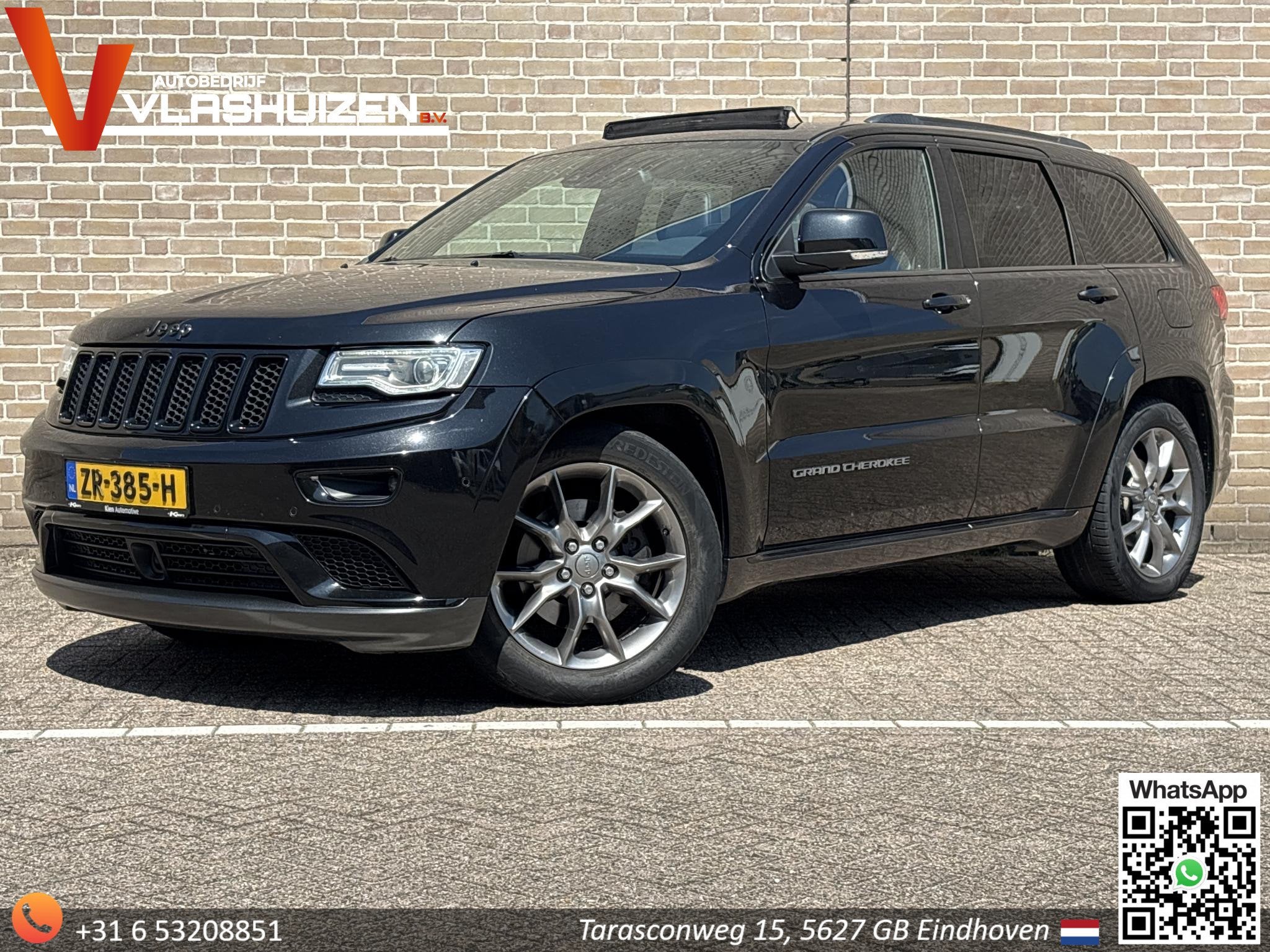 Jeep Grand Cherokee 3.0 CRD Summit | Pano | Leder| Camera |, Auto's, Jeep, Leder, Bedrijf, Diesel, Vierwielaandrijving