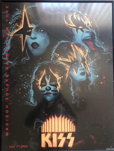 KISS Madison Square Garden Poster - Gelimiteerde editie, Ophalen of Verzenden, Nieuw