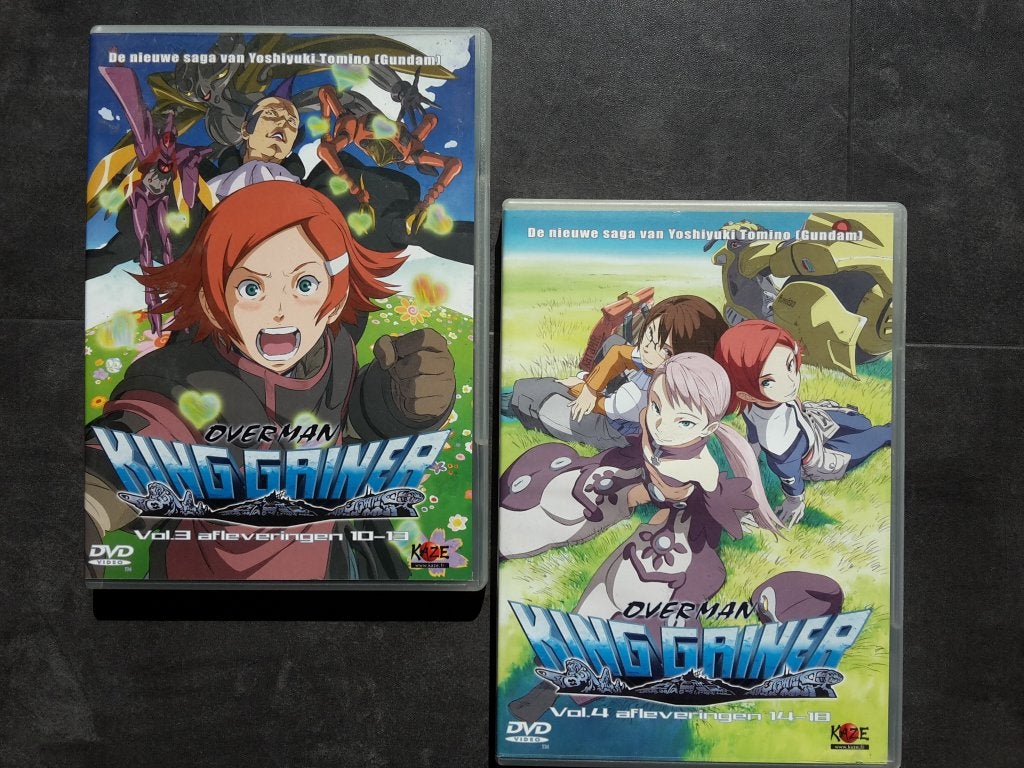 DVD Set - Overman King Gainer - Vol.03 en 04 Anime, Animatie, Ophalen of Verzenden, Zo goed als nieuw, Alle leeftijden