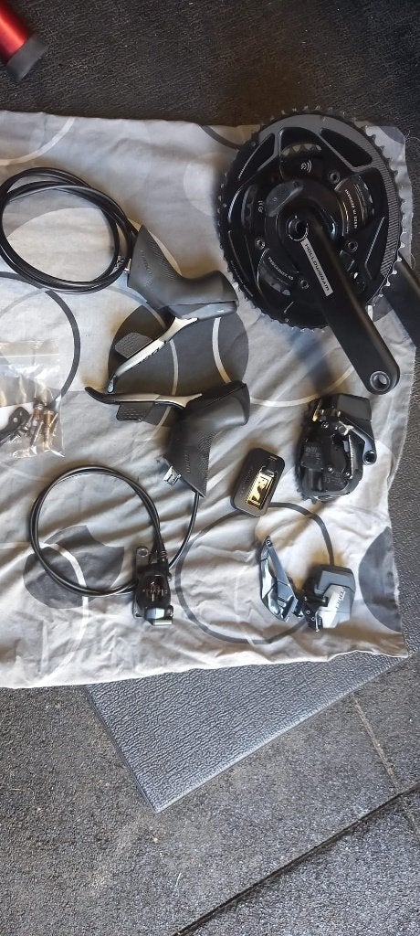 Sram Force AXS groepset 2x 12 sp, Fietsen en Brommers, Fietsonderdelen, Gebruikt, Ophalen of Verzenden, Cannondale, Racefiets