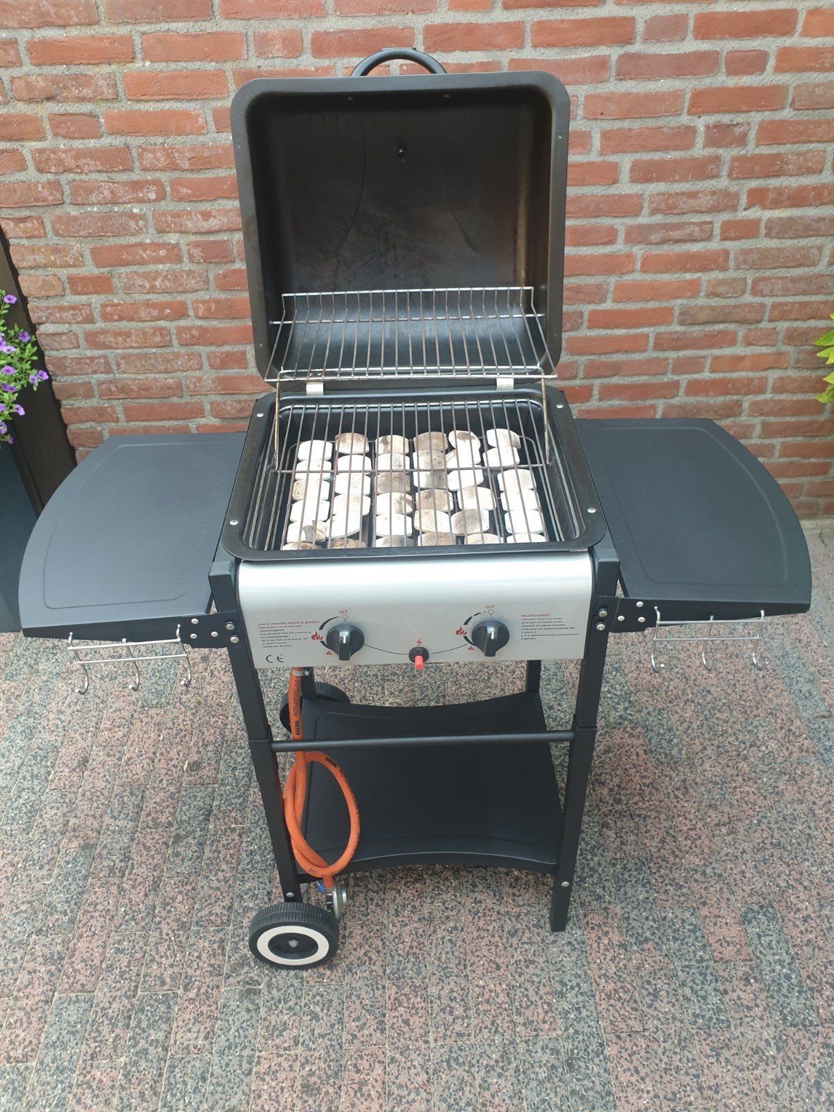 gasbarbecue, Ophalen