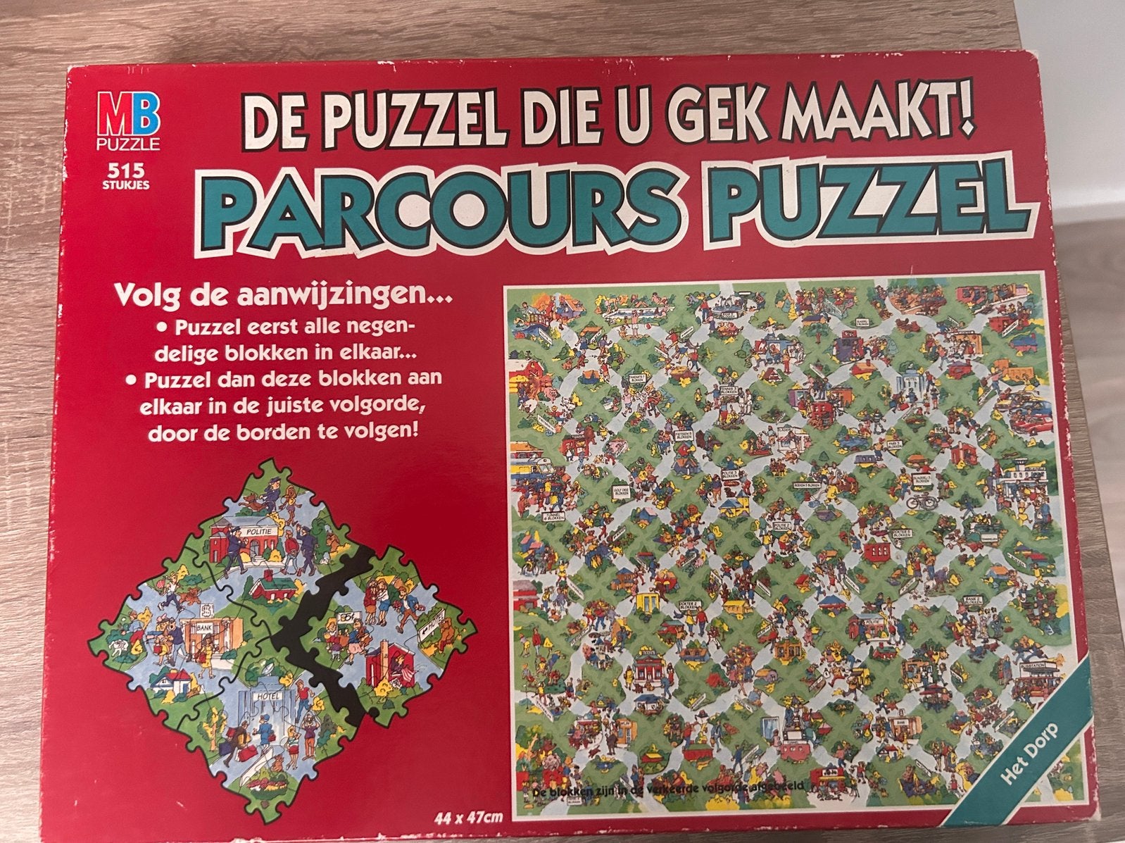 Moeilijke puzzel 515 stukjes, Ophalen of Verzenden, 500 t/m 1500 stukjes, Gebruikt, Legpuzzel