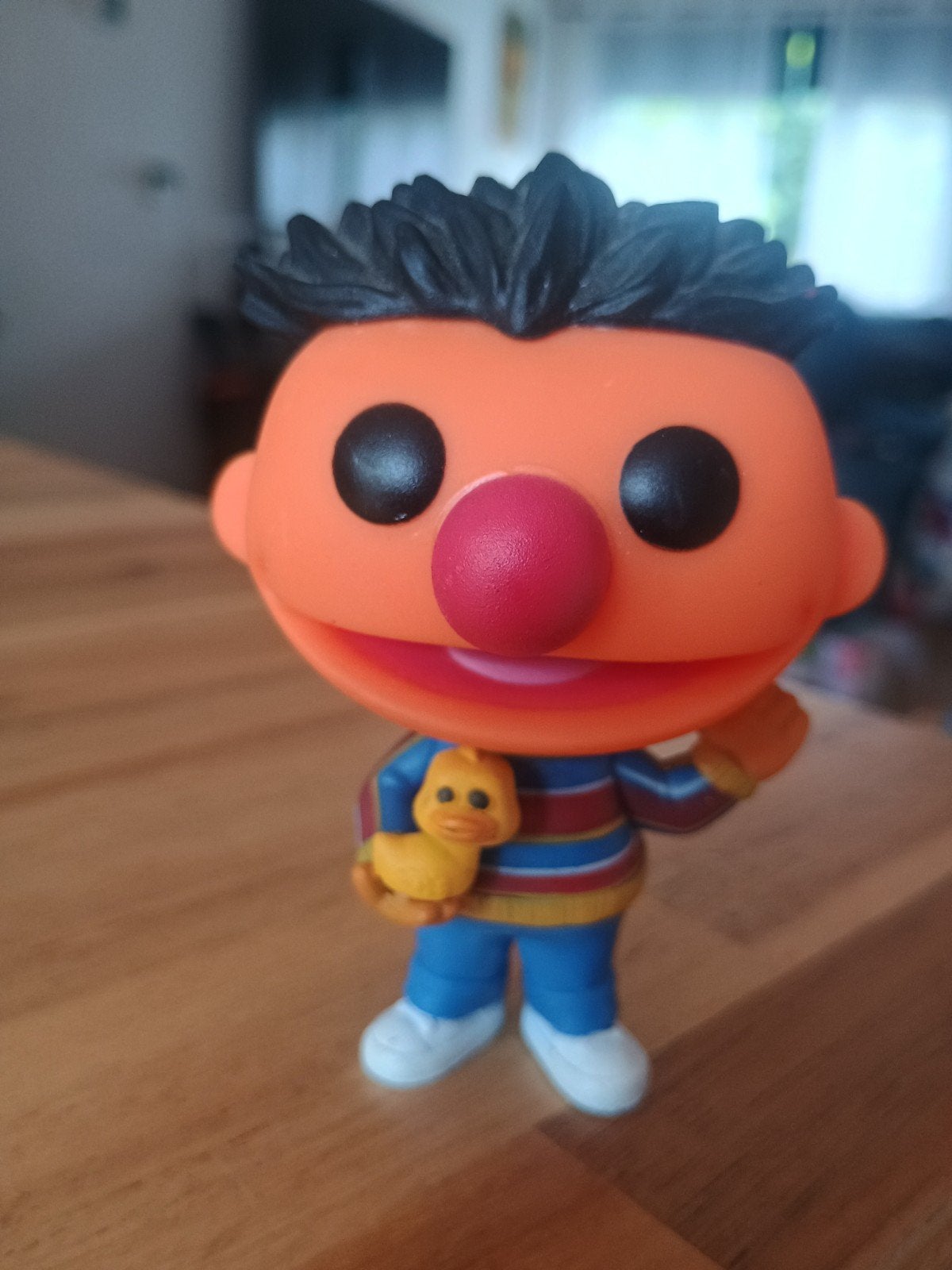 Leuke Ernie Funko Pop van Sesamstraat in nette staat, Ophalen of Verzenden, Zo goed als nieuw, Jongen of Meisje