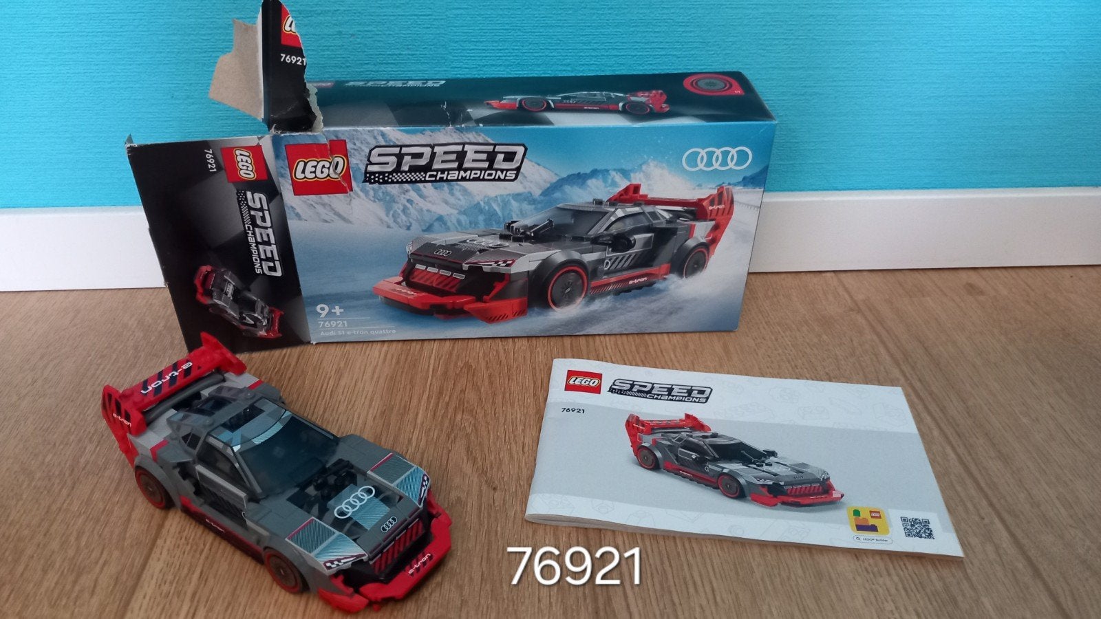 Lego Speed Champions 76921, Zo goed als nieuw, Lego, Inclusief doos, Speed Champions