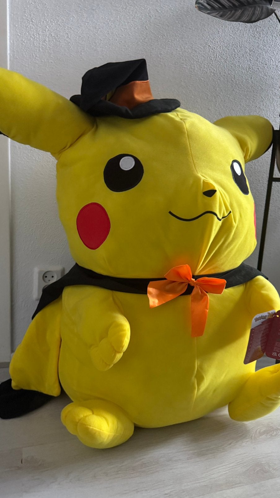 XL Pikachu knuffel, Ophalen, Zo goed als nieuw