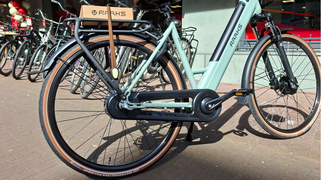 Fietshokje Raaks: Raaks Belton Groen E-Bike Nieuw!!, Fietsen en Brommers, Fietsen | Dames | Damesfietsen, Niet ingevuld, Niet ingevuld