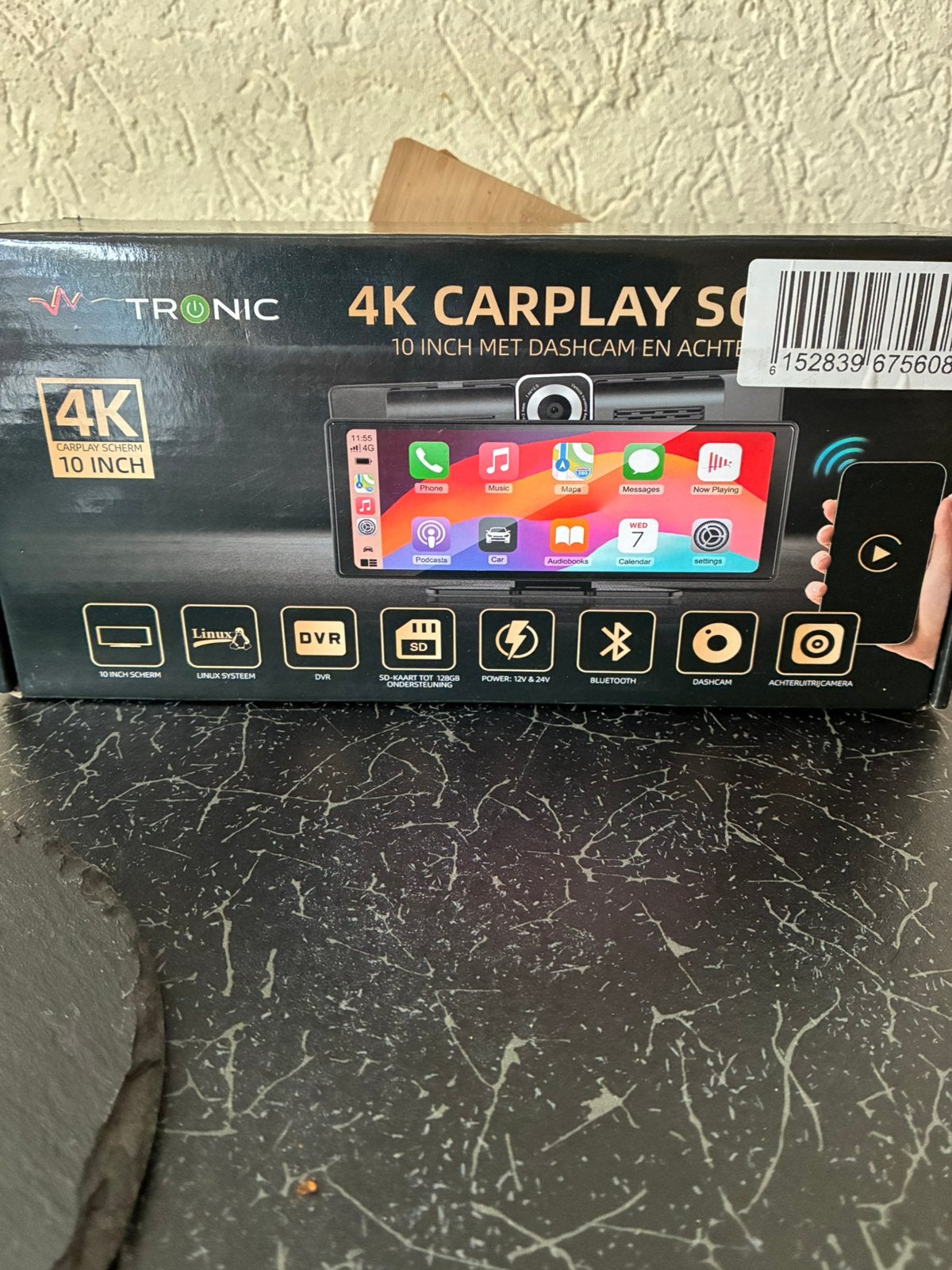 4k carplay system, Auto diversen, Ophalen of Verzenden, Nieuw